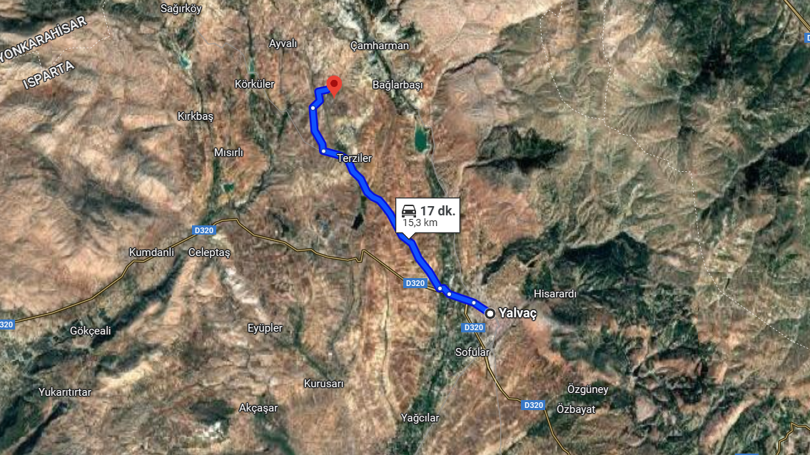 ISPARTA YALVAÇ BAĞLARBAŞI KÖYÜNDE 1.862 M² TARLAMIZ SATILIKTIR. - ISPARTA YALVAÇ fotoğraf 4